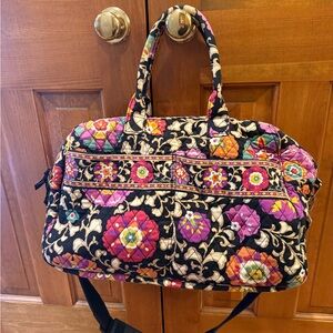 Vera Bradley Large Duffel Bag in the Suzani pattern